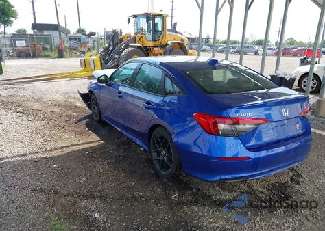 2024 Honda Civic Sport из США, поврежденный, VIN 2HGFE2F50RH579950